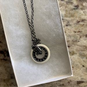 Givenchy Vintage Gunmetal Necklace